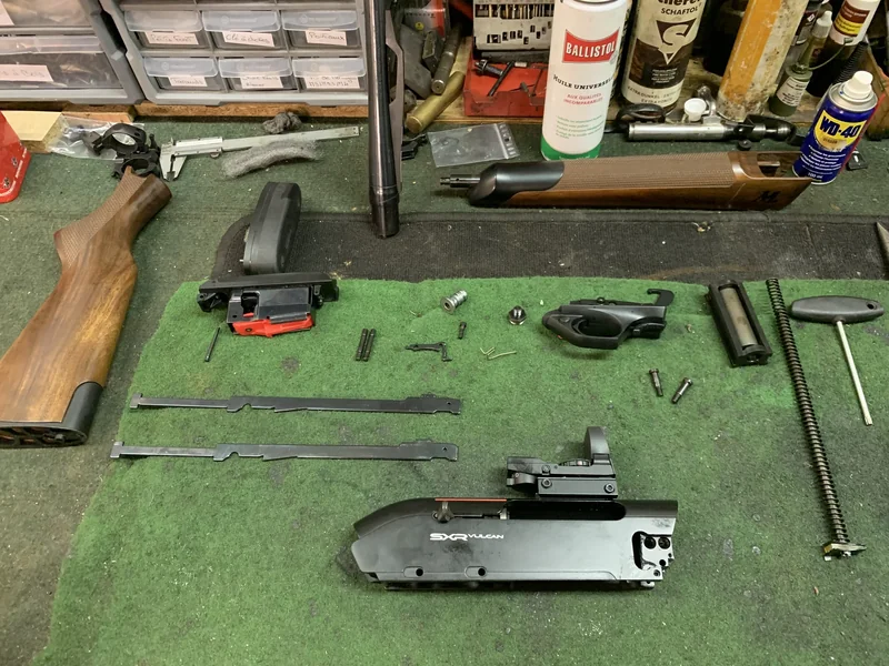 Entretien et nettoyage des armes