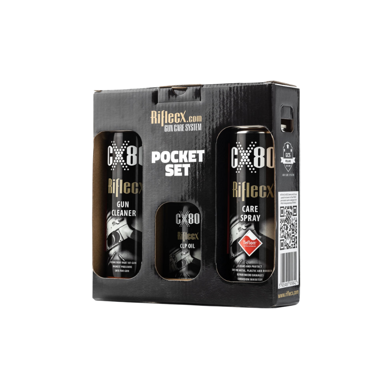 KIT DE NETTOYAGE ET L’ENTRETIEN DES ARMES - RIFLECX