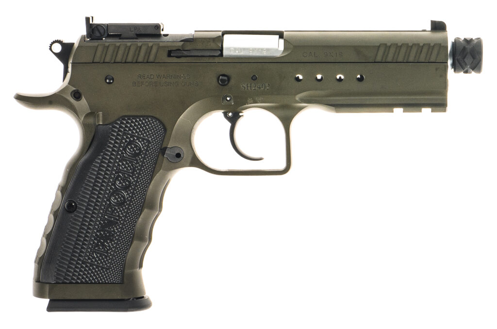 TANFOGLIO TACTICAL PRO 9X19 GREEN