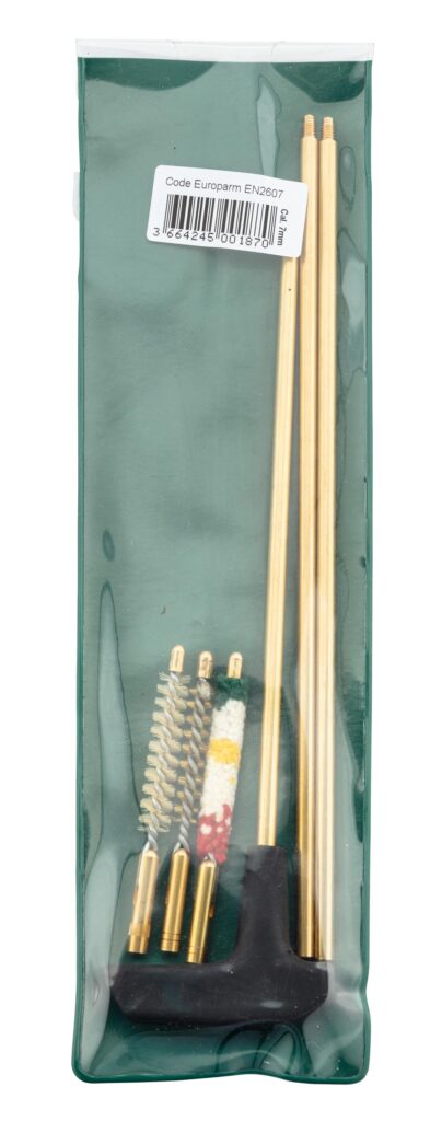 Trousse de nettoyage pour canons armes rayées Cal. 7mm