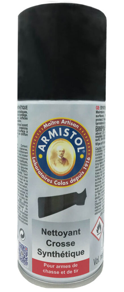 Nettoyant Armistol pour crosses synthétiques 150ML