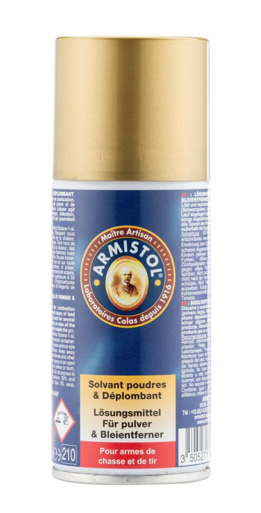 Aérosol solvant poudres et déplombant – ARMISTOL 150ML