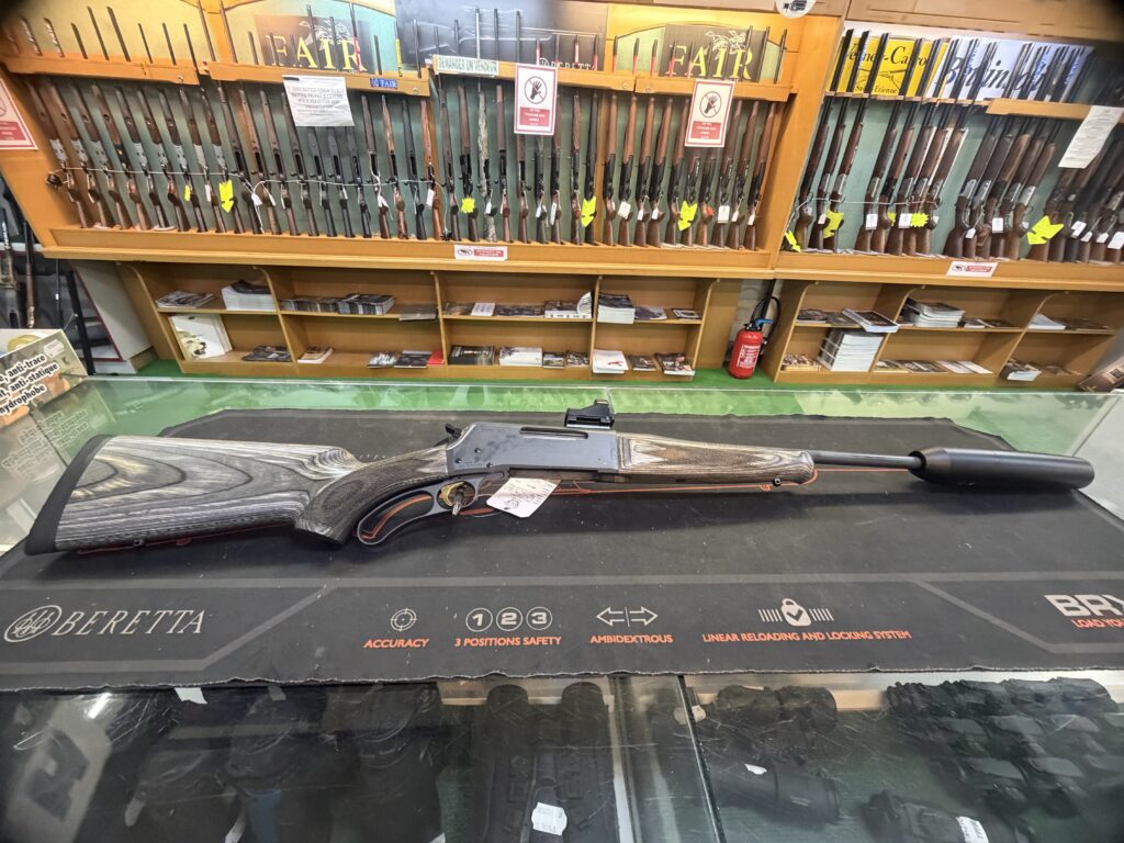 Browning BLR Cal 30-06 + Silencieux Freyr et Devik+ point rouge pro T